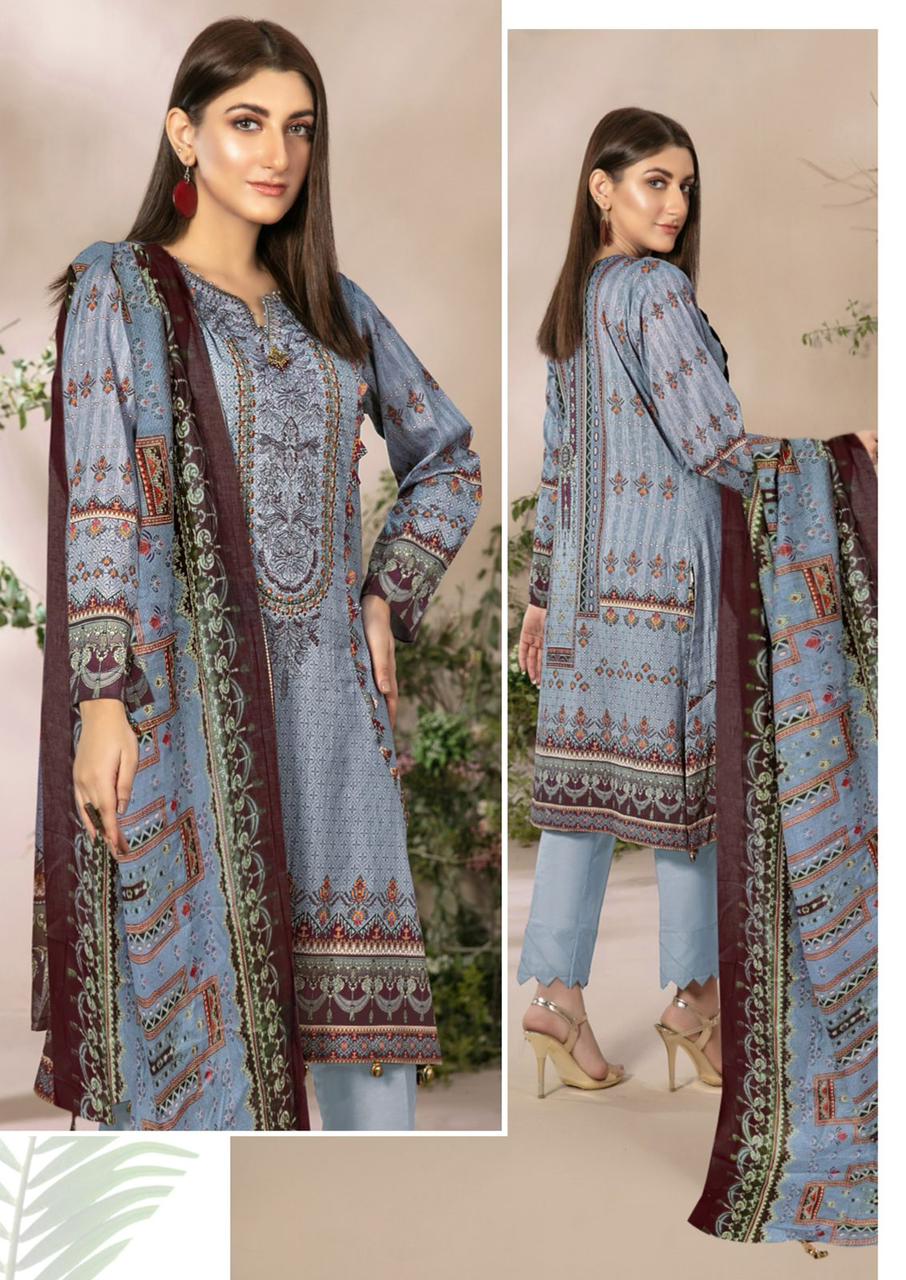 Karachi Print Vol 1 Zaina Pakistani Readymade Suits